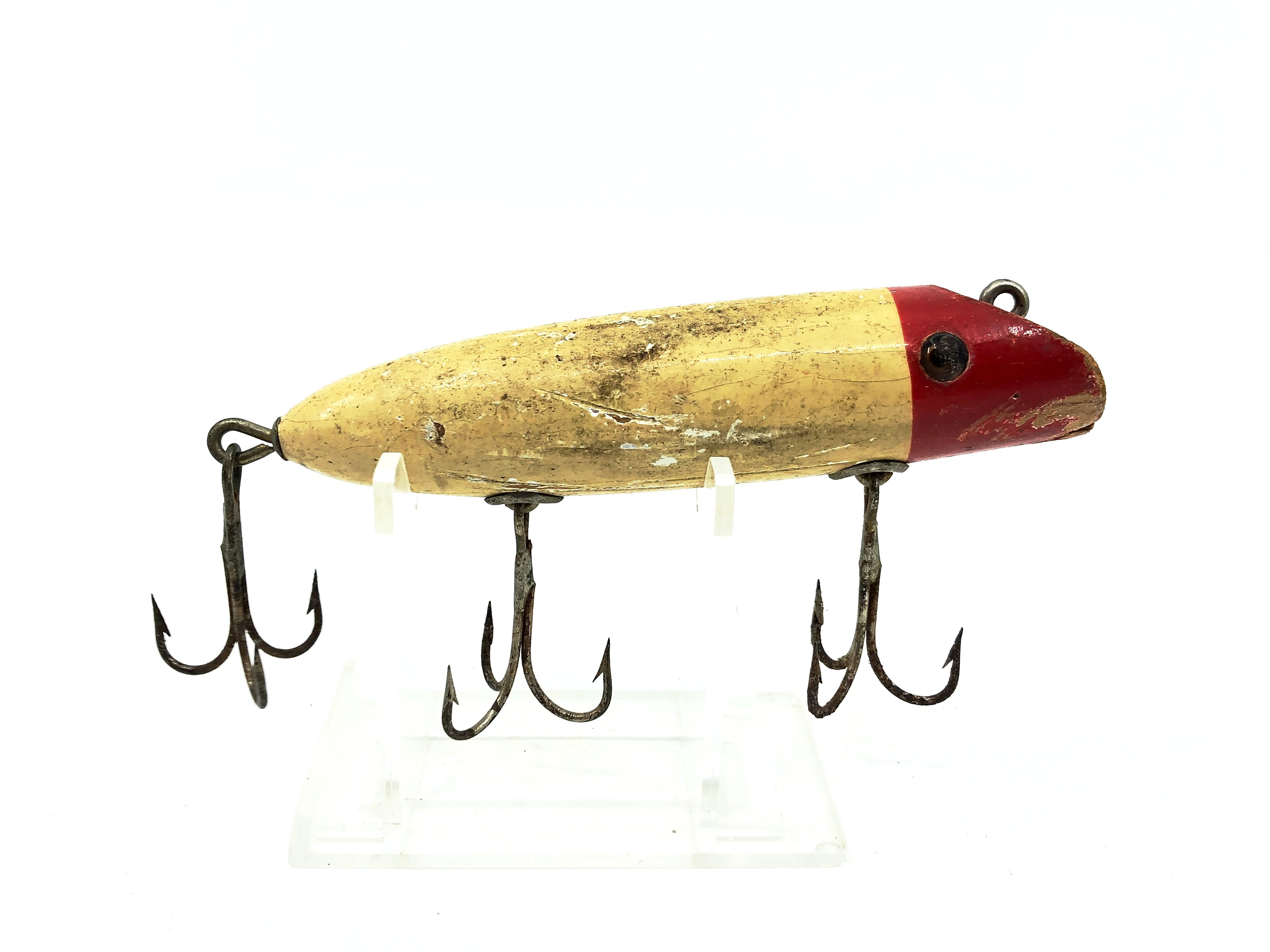 Early South Bend Bass Oreno, Red Head/White Body Color – My Bait