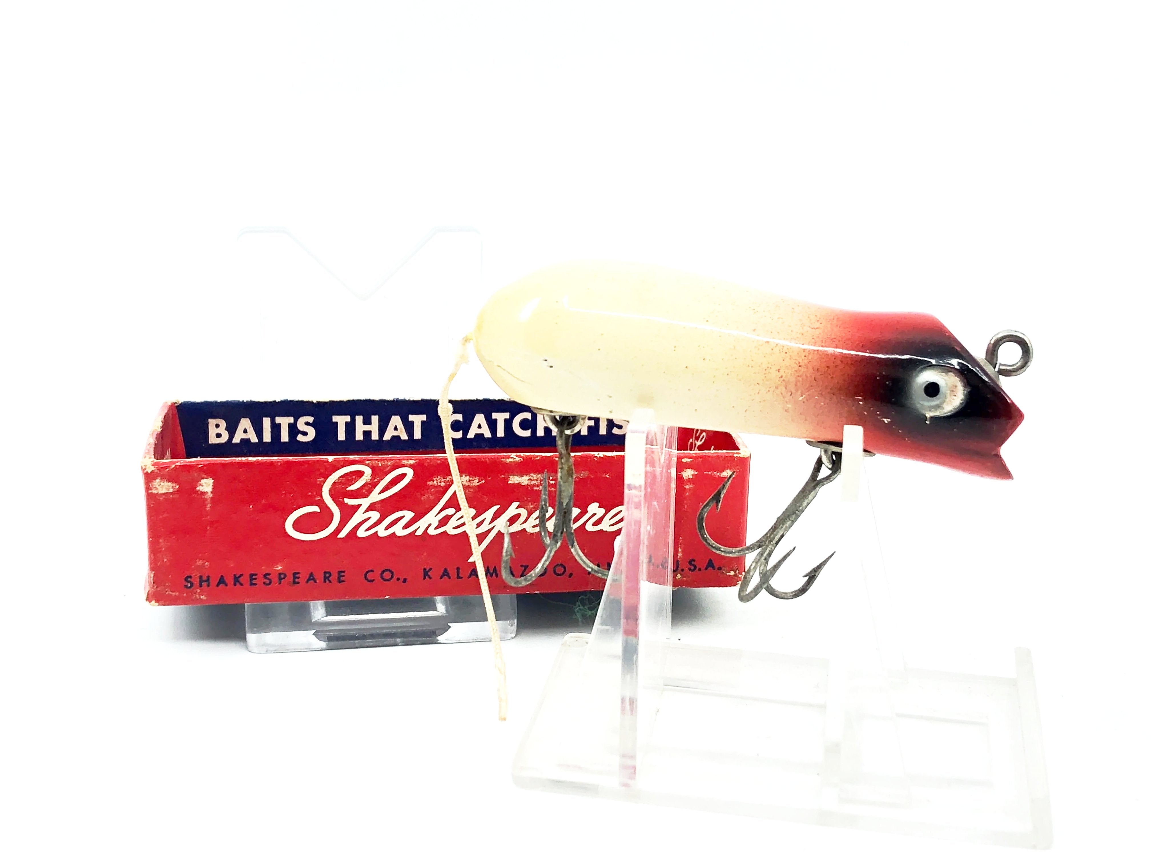 Shakespeare Swimming Mouse 6380WR White Red Color with Box – My Bait Shop,  LLC