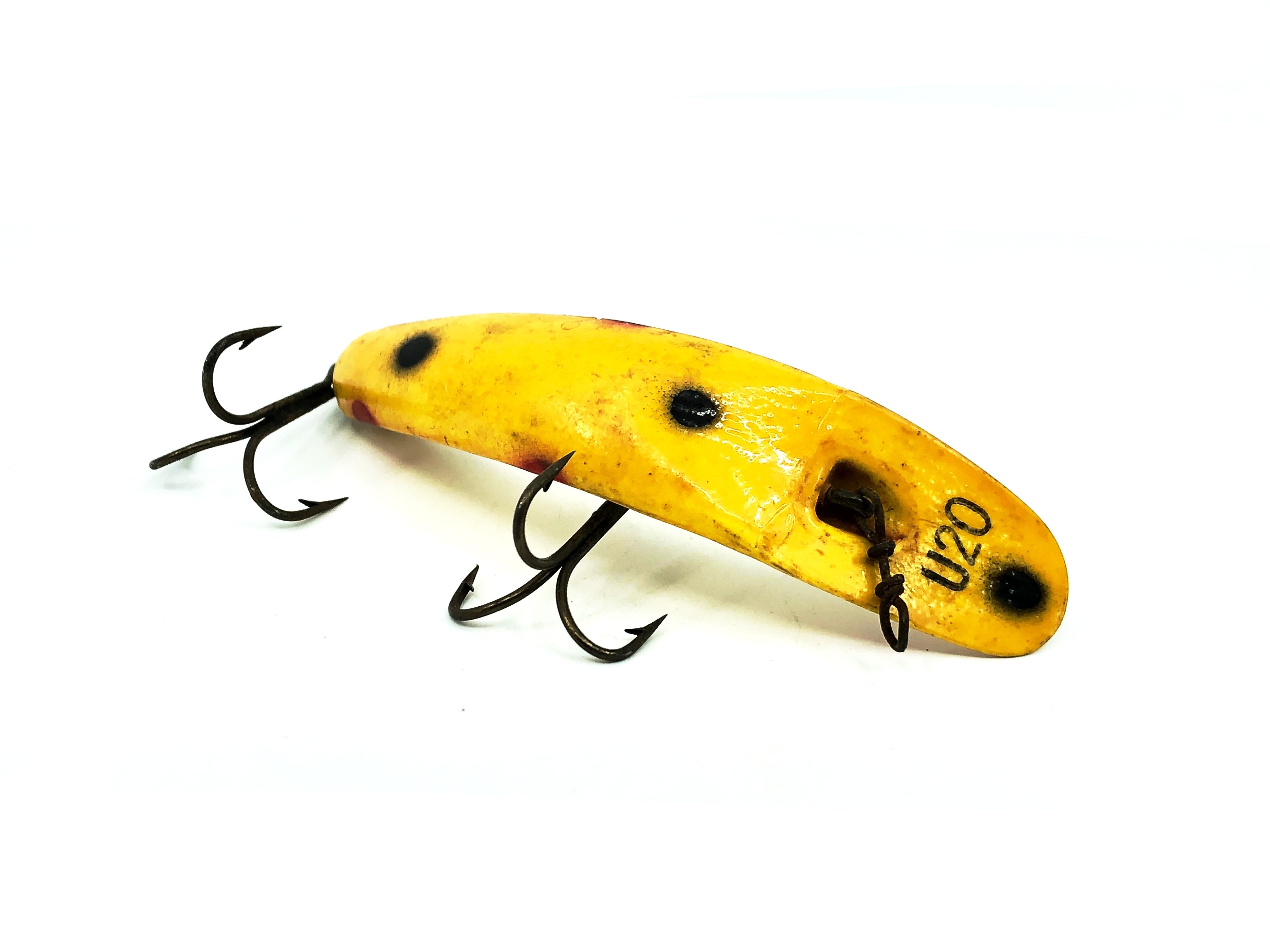 Helin Vintage Flatfish U20, YE Yellow Color – My Bait Shop, LLC