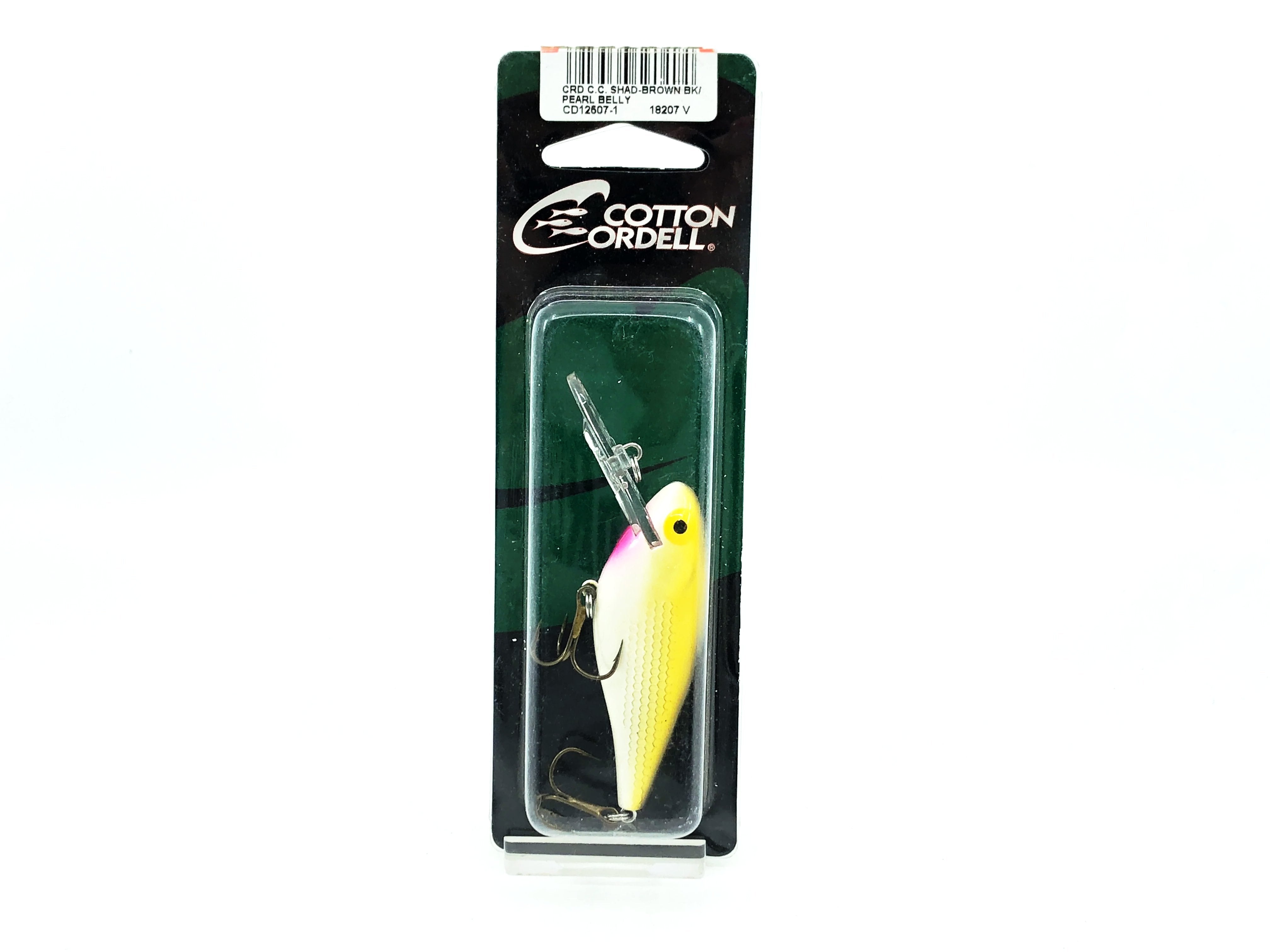 Cotton Cordell C.C Shad, Shad-Brown Back/Pearl Belly Color – My Bait Shop,  LLC