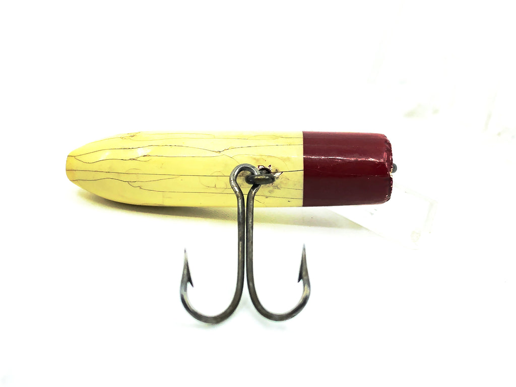 Paw Paw Flyrod Groove Head Wobbler 700, Red Head White color – My