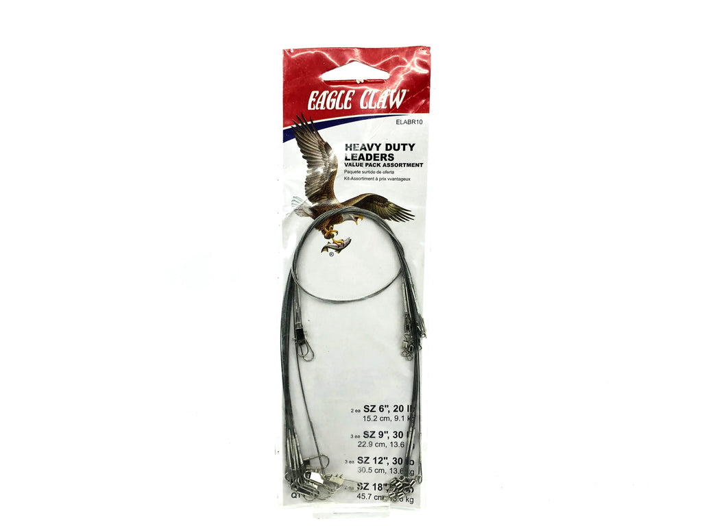 Eagle Claw Heavy Duty Leaders, Value pack Assortment – My Bait Shop, LLC