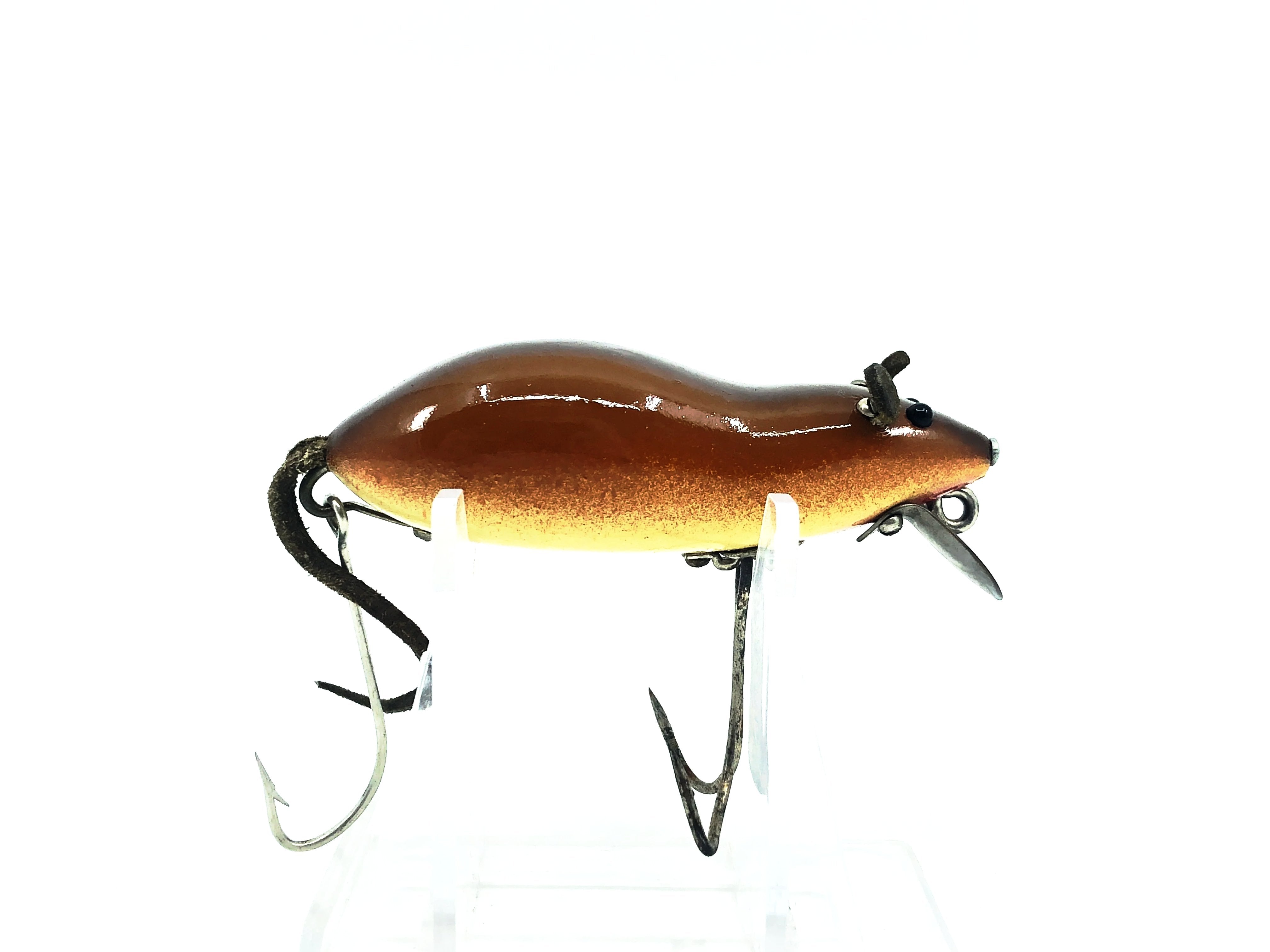 Heddon Meadow Mouse L-Rig, Repainted Brown Mouse Color – My Bait