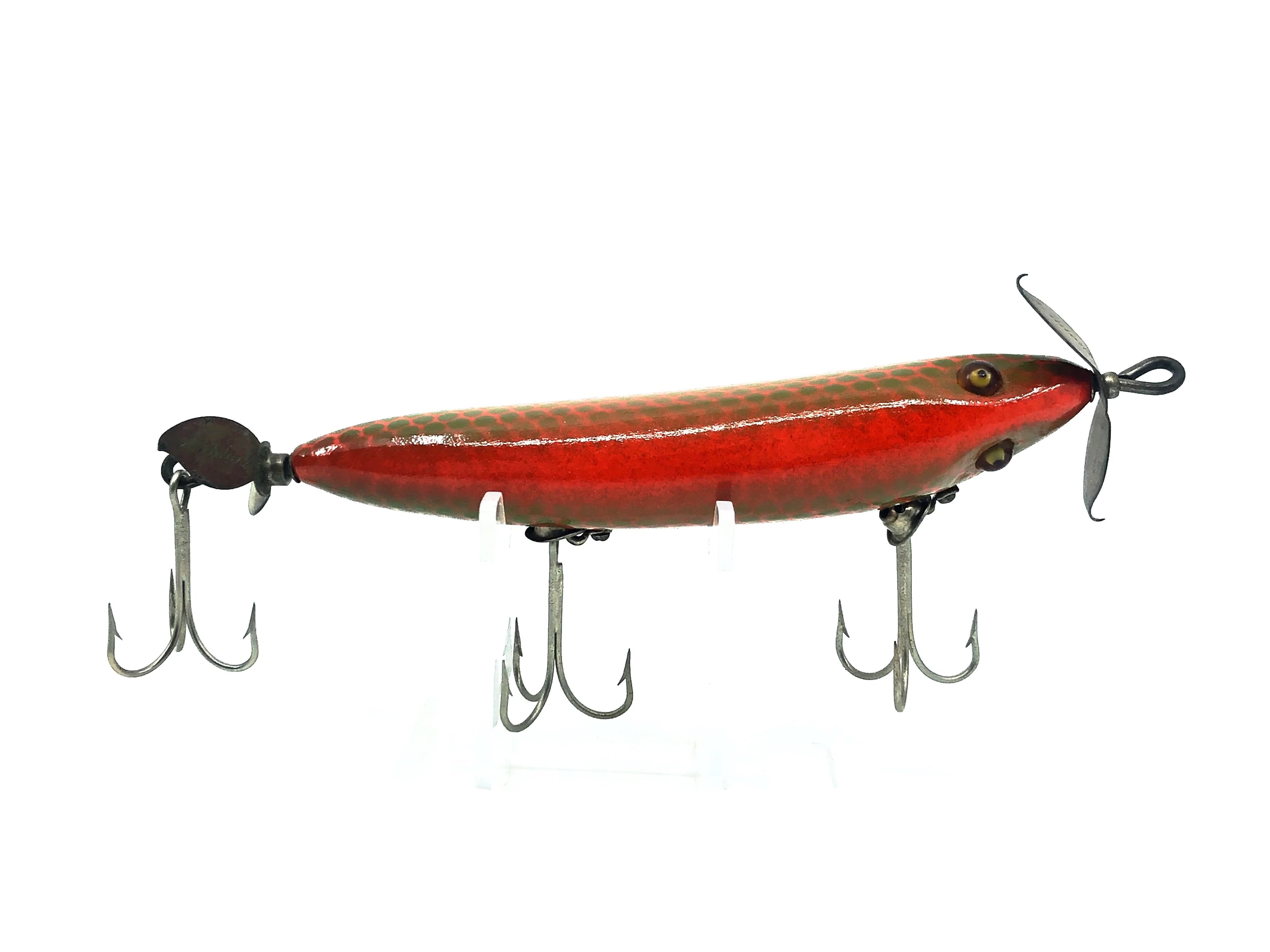 Heddon S.O.S Wounded Minnow, Repainted Goldfish Color – My Bait 