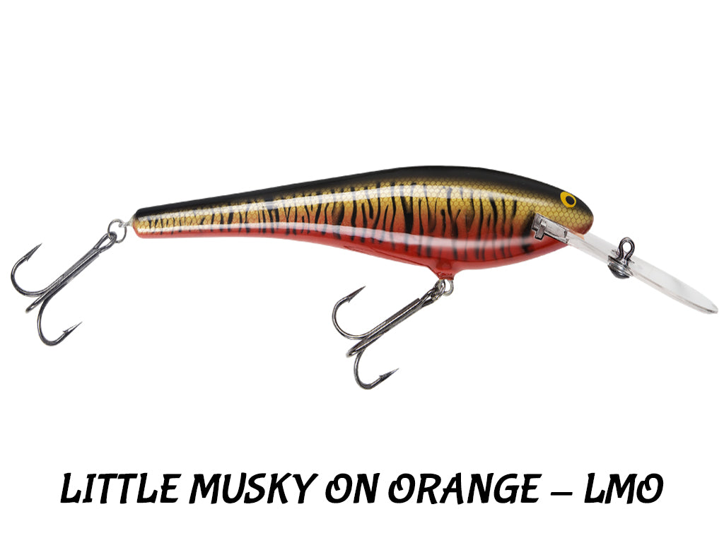 Vintage Bagley’s DB06 Lure Body 5.5” MUSKY PIKE Fishing Lure Crankbait  Trolling