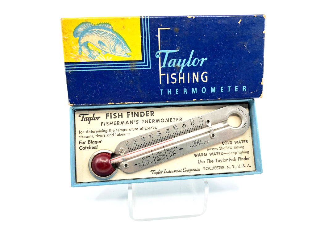 Very Cool Fishing Thermometer. Taylor Fish Finder Fisherman's