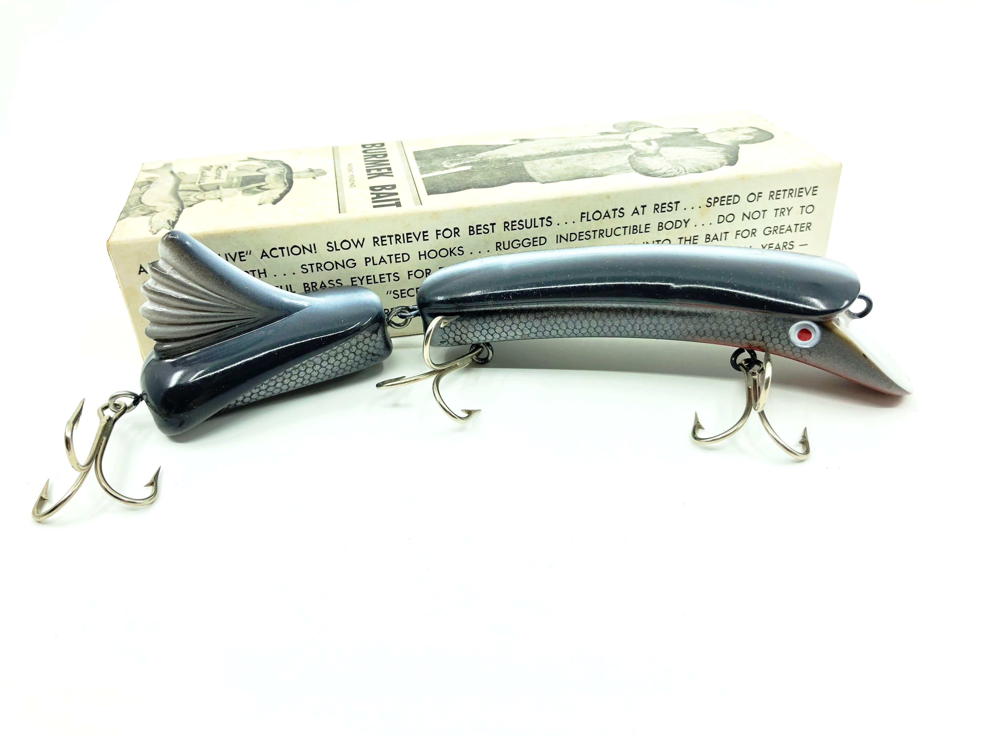 Tony Burmek B1 Magnum Musky Lure Black Scale Color with Box – My