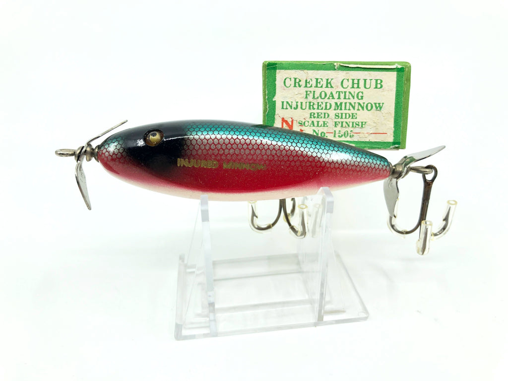 Creek Chub Injured Minnow 1505 Red Side Color with Nice Box – My