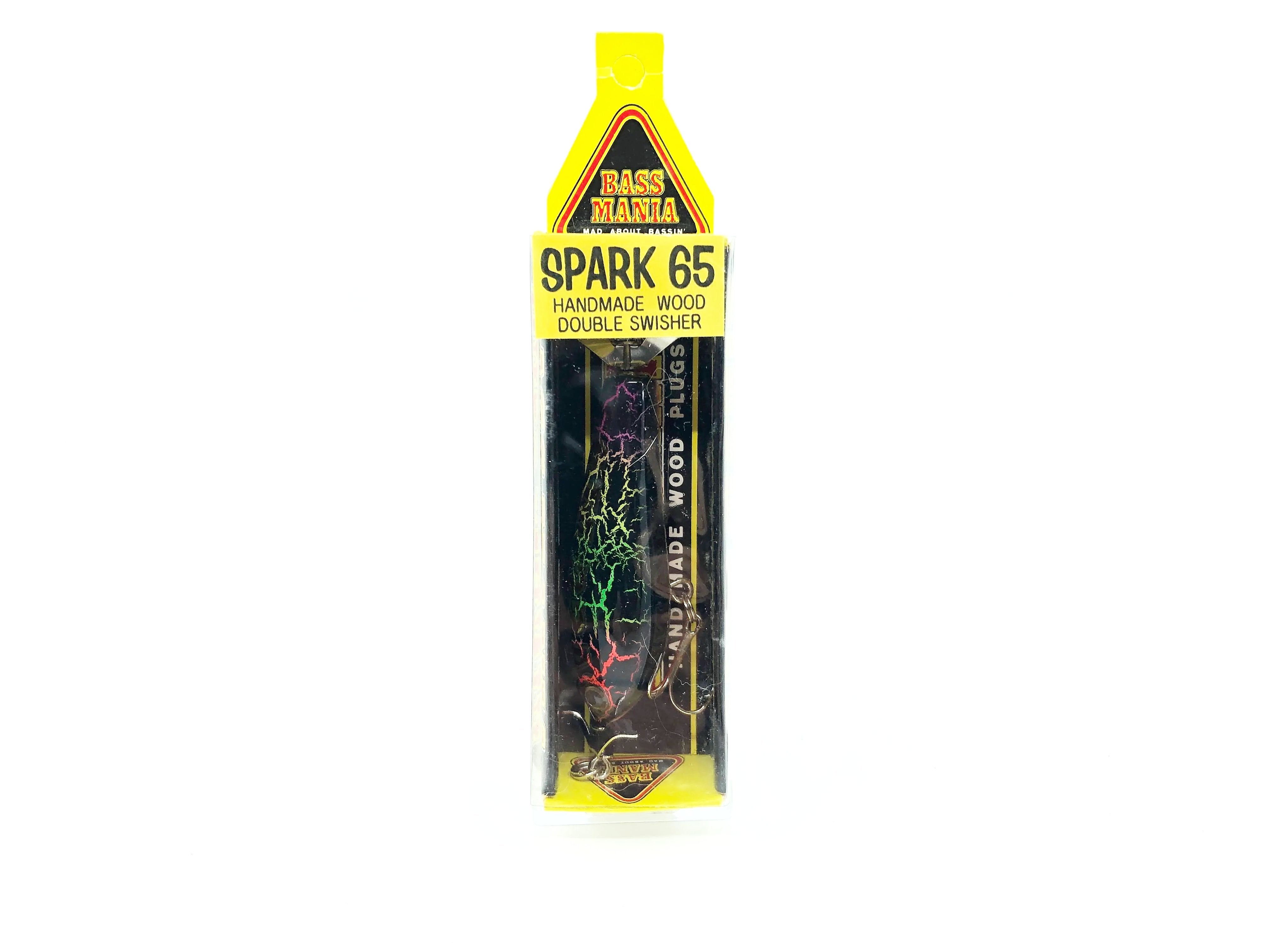 Tiemco Bass Mania Spark 75 Wooden Topwater Prop Bait Color 4 Frog