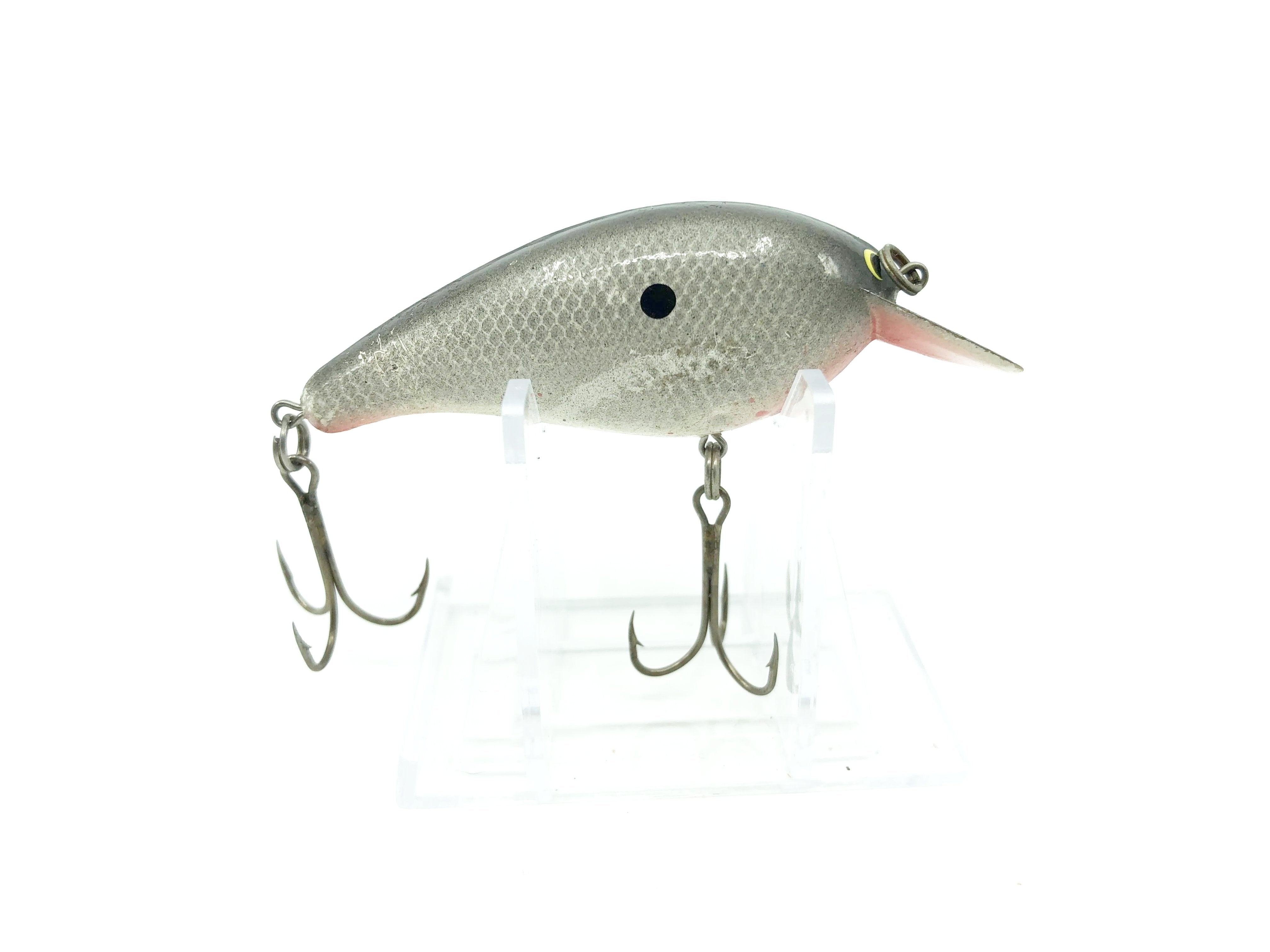 Norman Crankbaits Deep Little N Silver Black Back With Scales.