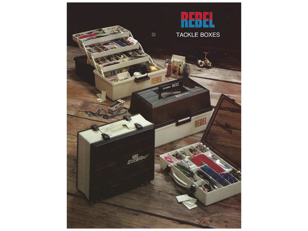 Rebel Tackle Boxes Catalog and Insert – My Bait Shop, LLC