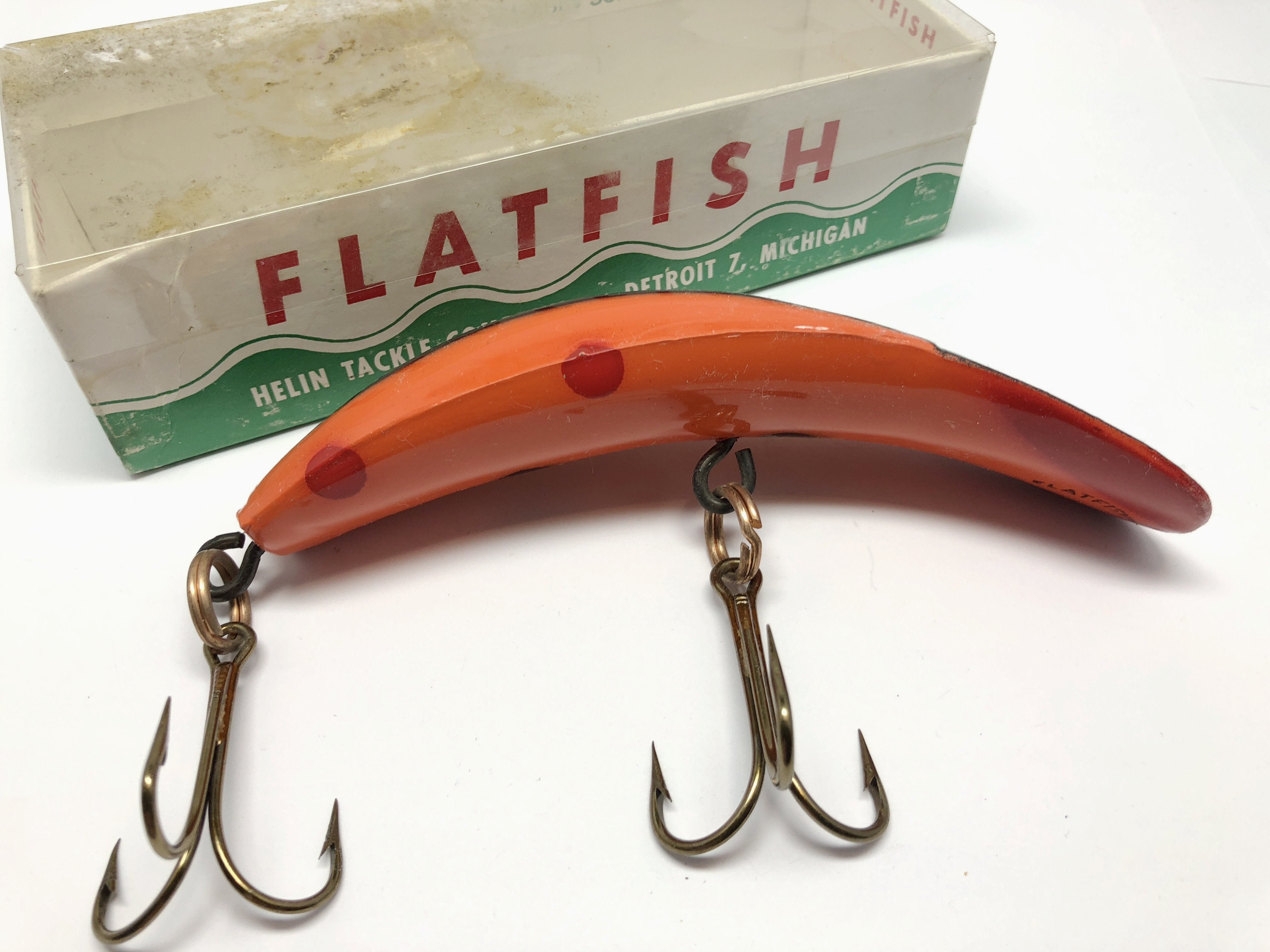 Helin Flatfish T60 OB Orange and Black New in Box – My Bait Shop, LLC