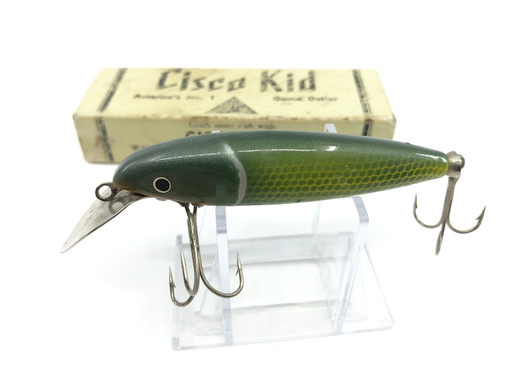 Wallsten Tackle Cisco Kid Green Shiner Color with Box Signed by Art Wa – My  Bait Shop, LLC