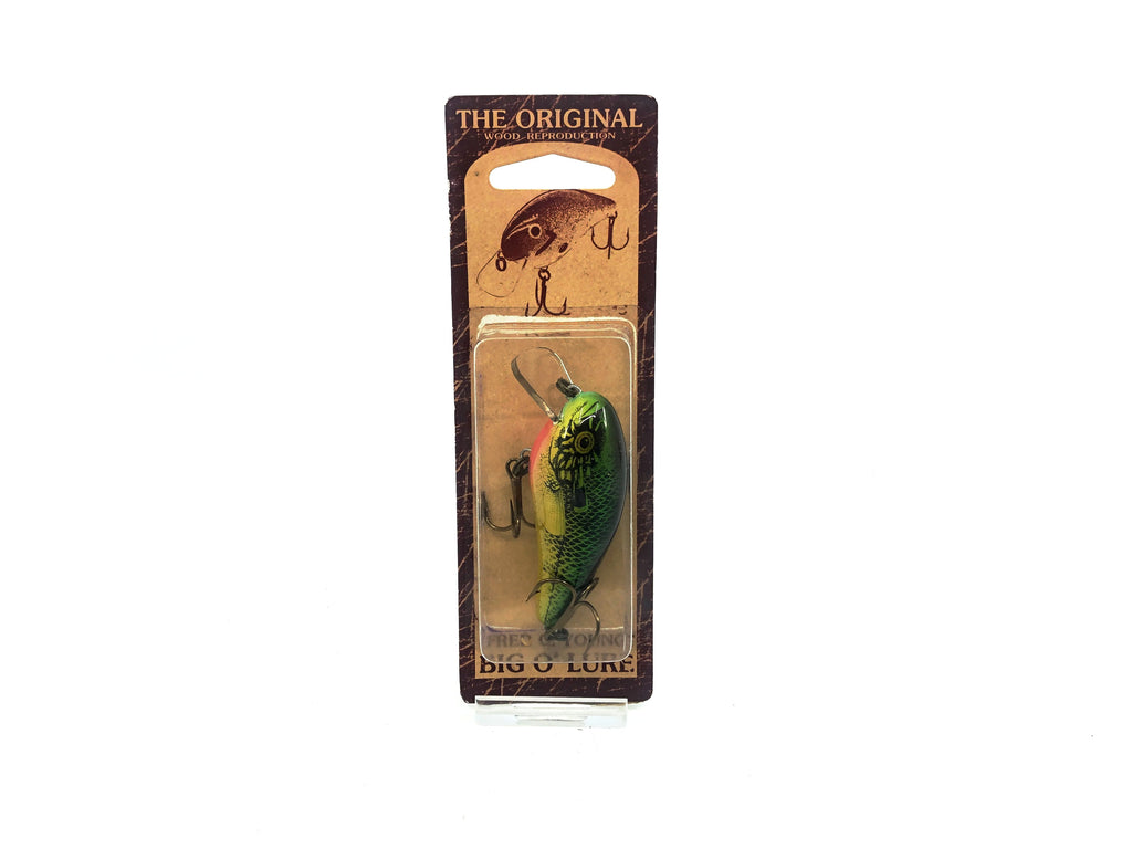 Cotton Cordell Fred Young Original Big O Wooden Lure Bluegill