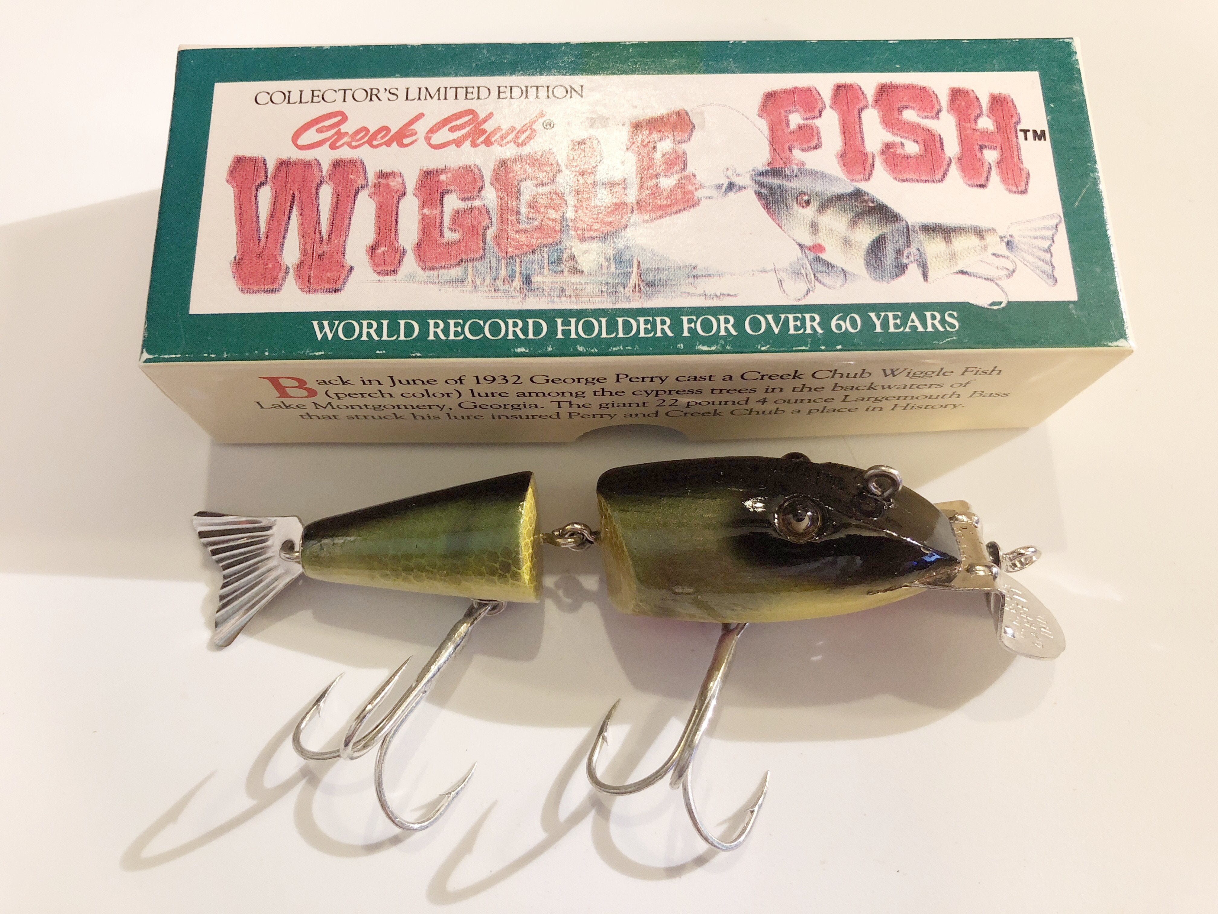 CREEK CHUB WIGGLE FISH Model 2401-PE Ltd Edt