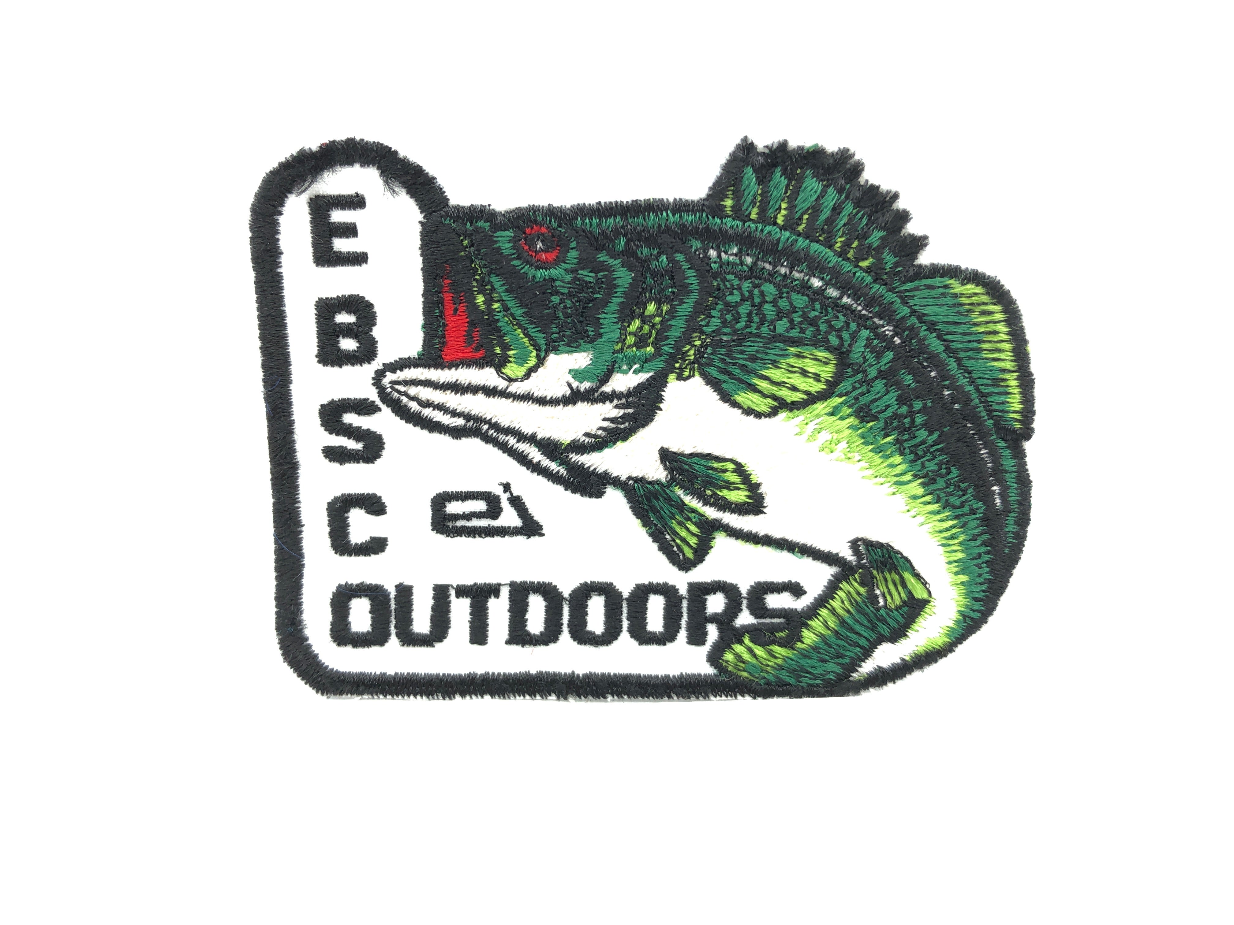 EBSCO Outdoors Bass Fishing Patch – My Bait Shop, LLC