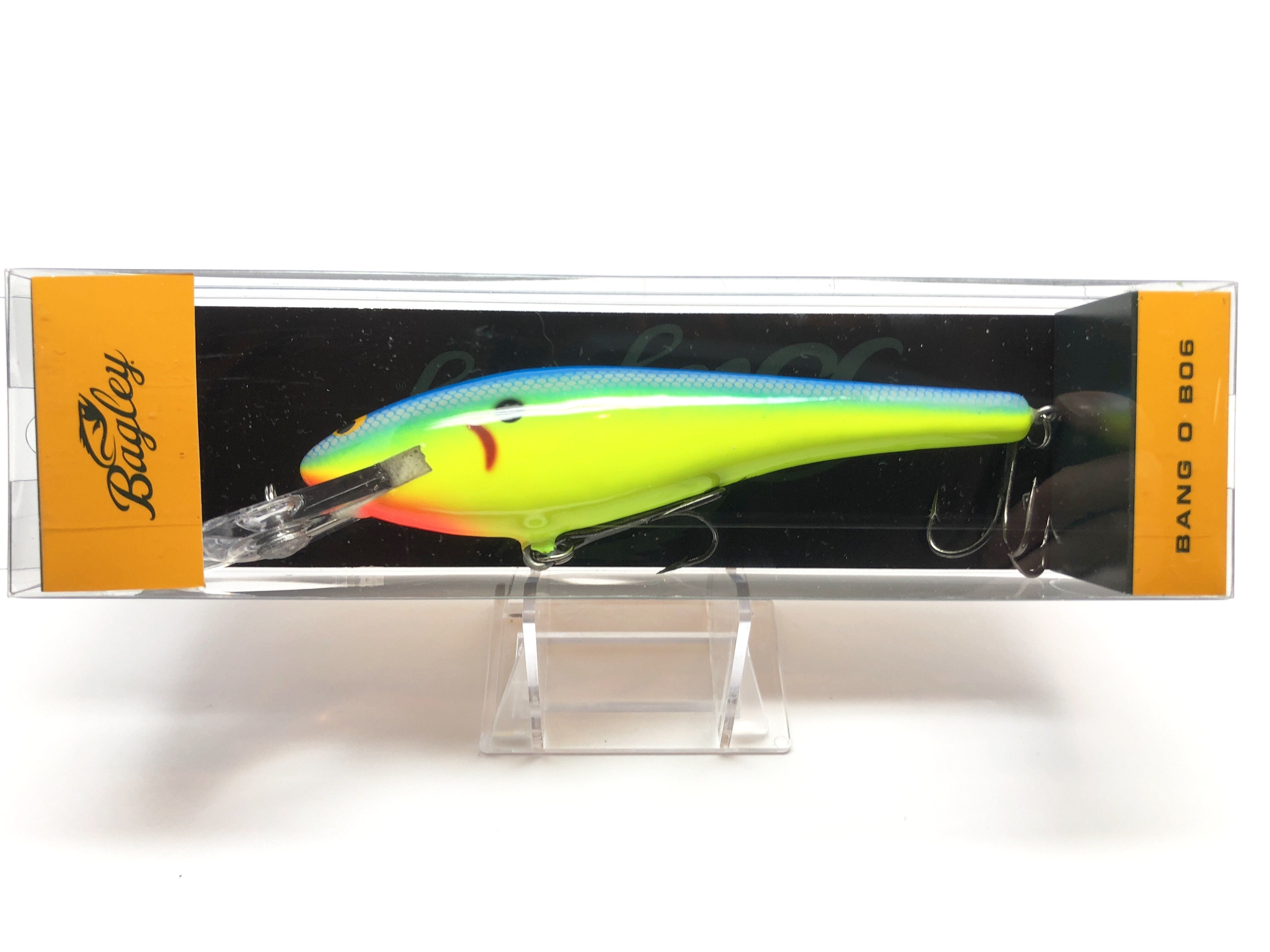 Bagley DB06-GM Musky Fishing Lure New in Box Ghost Minnow Color