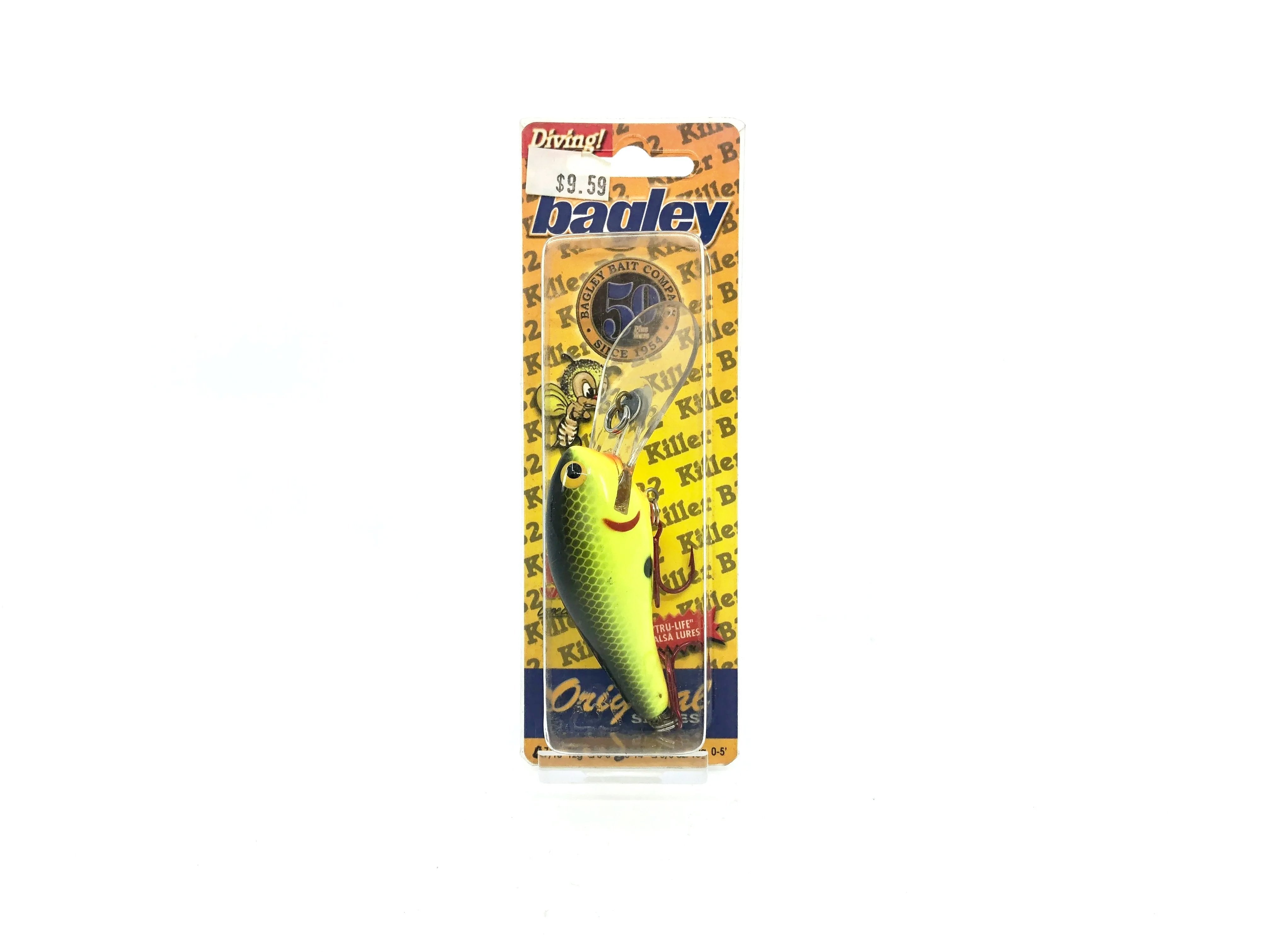 Vintage Bagley DB2 Fishing Lure