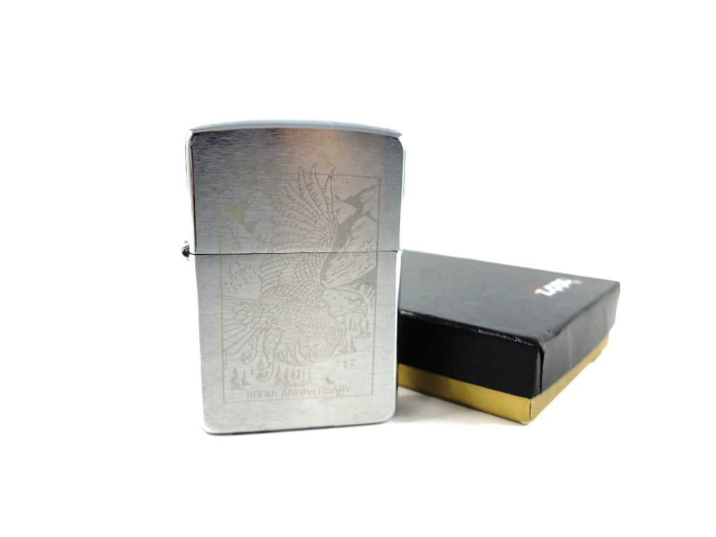 1993 200th Anniversary American Eagle Zippo Lighter with Box – My