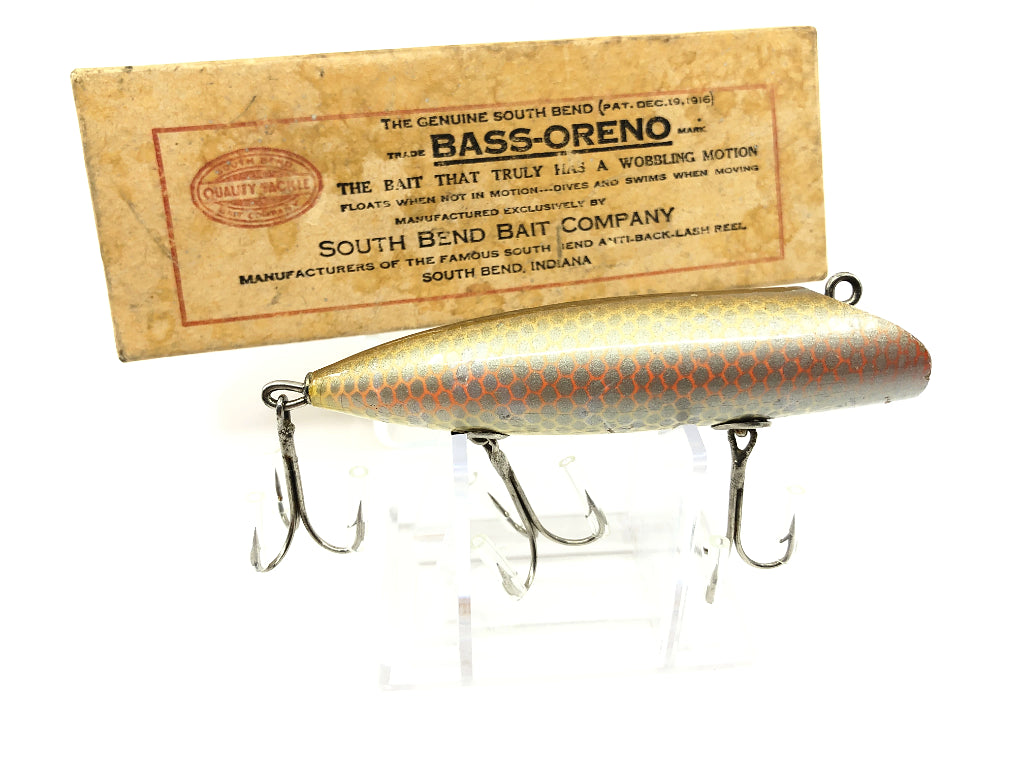 South Bend Bass Oreno W box  Vintage fishing lures, Vintage