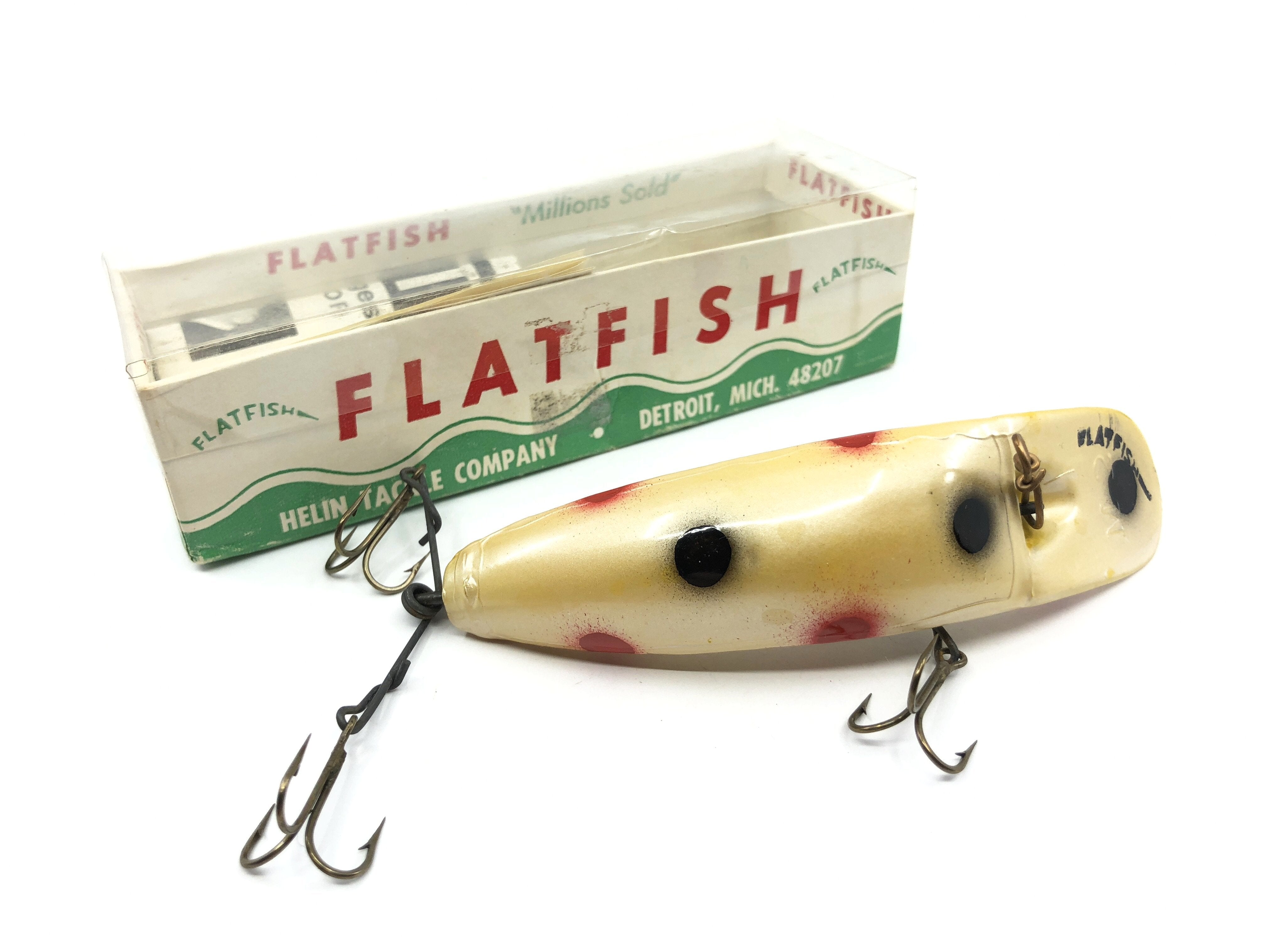 Vintage Helin M2 Wooden Musky Lure Yellow with Dots – My Bait Shop