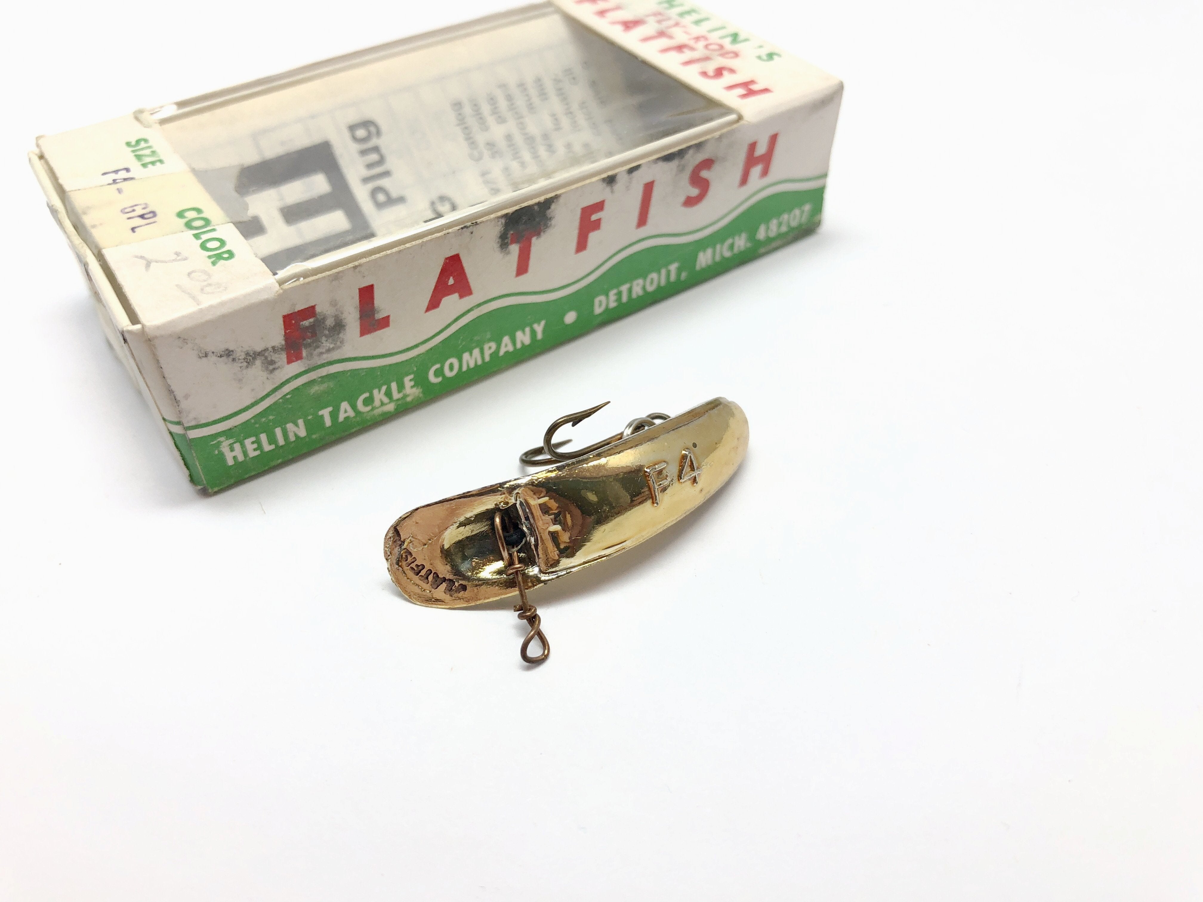 Helin Flatfish S3, Gold Plated Color – My Bait Shop, LLC