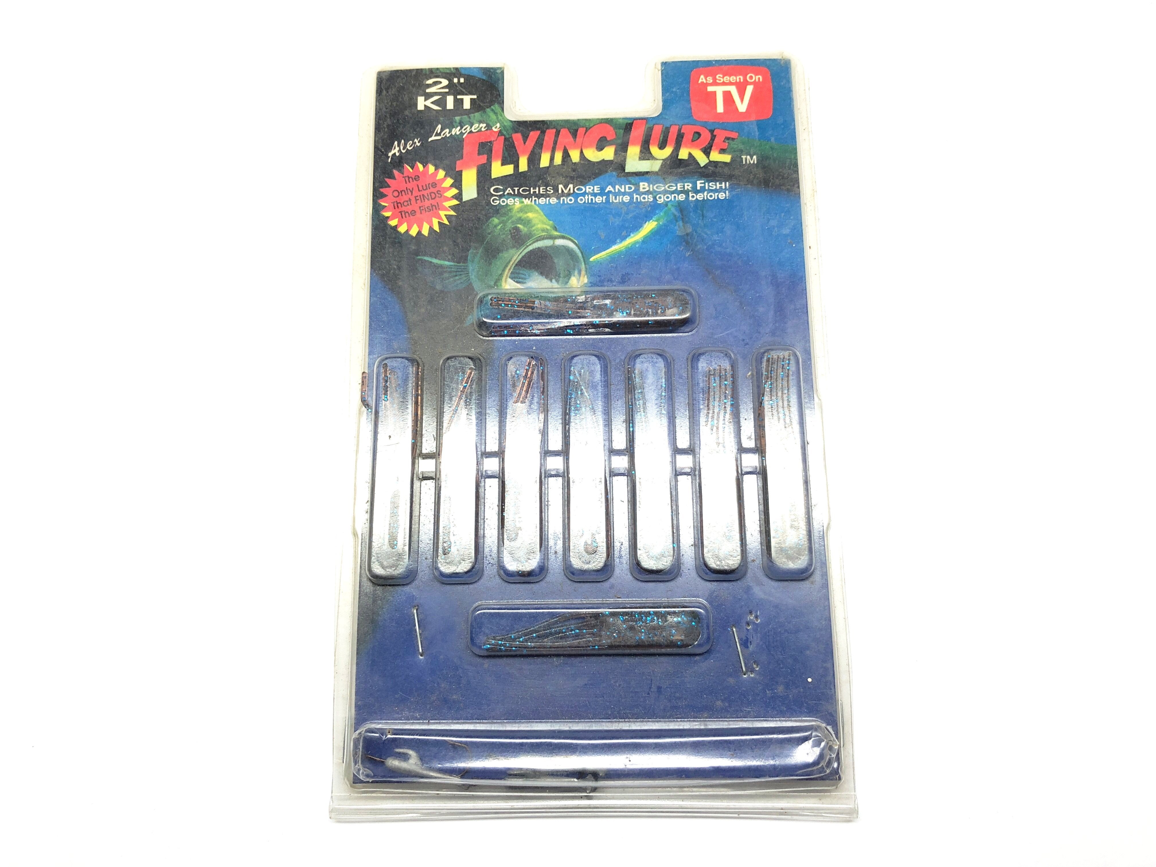 6'' Alex Langer's Flying Lure Kit, Fishing. Includes 16 Lures, 2 Saltwater  Hooks