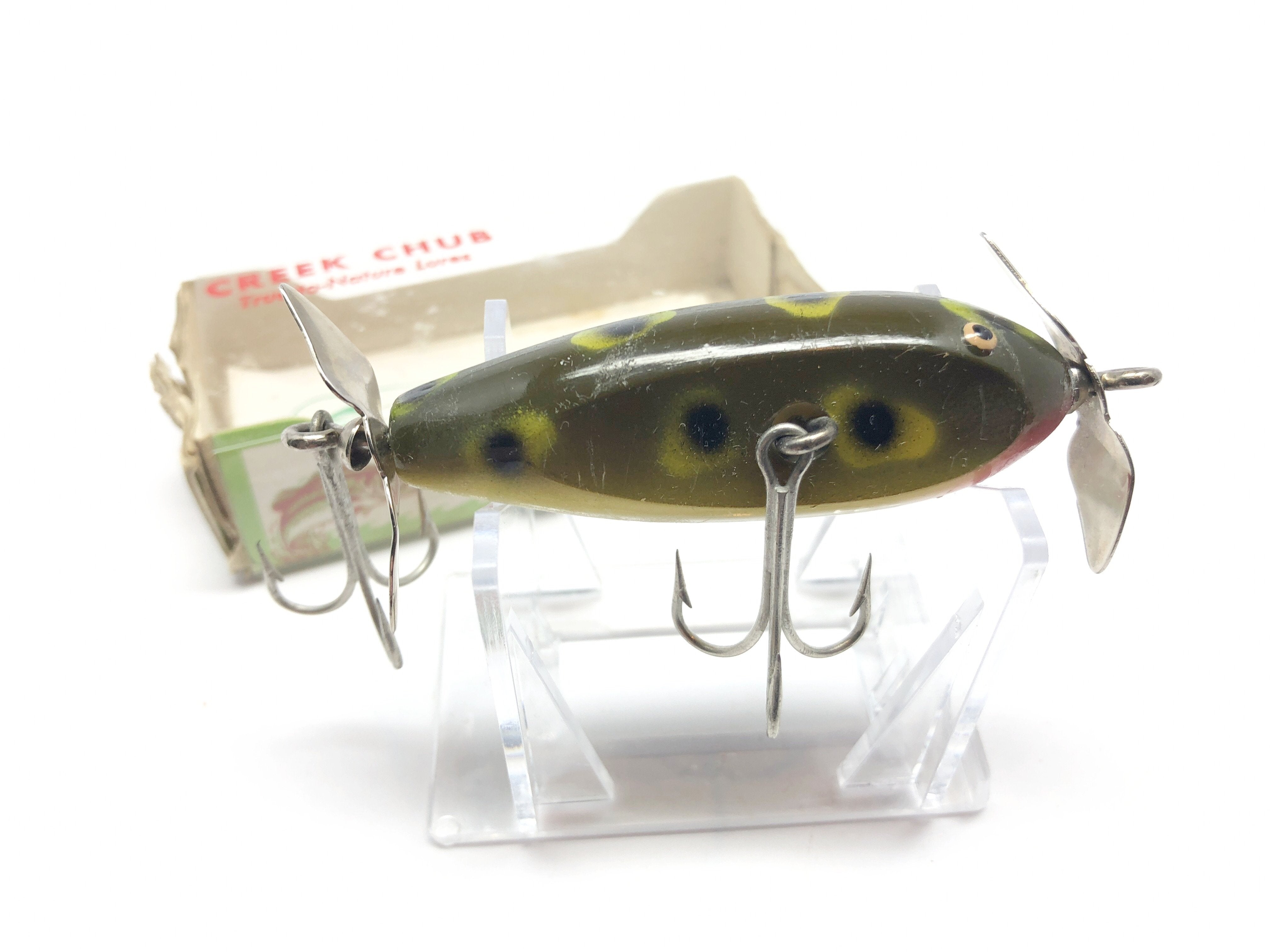 Creek Chub Baby Injured Minnow, 1603 Silver Shiner Color with Box