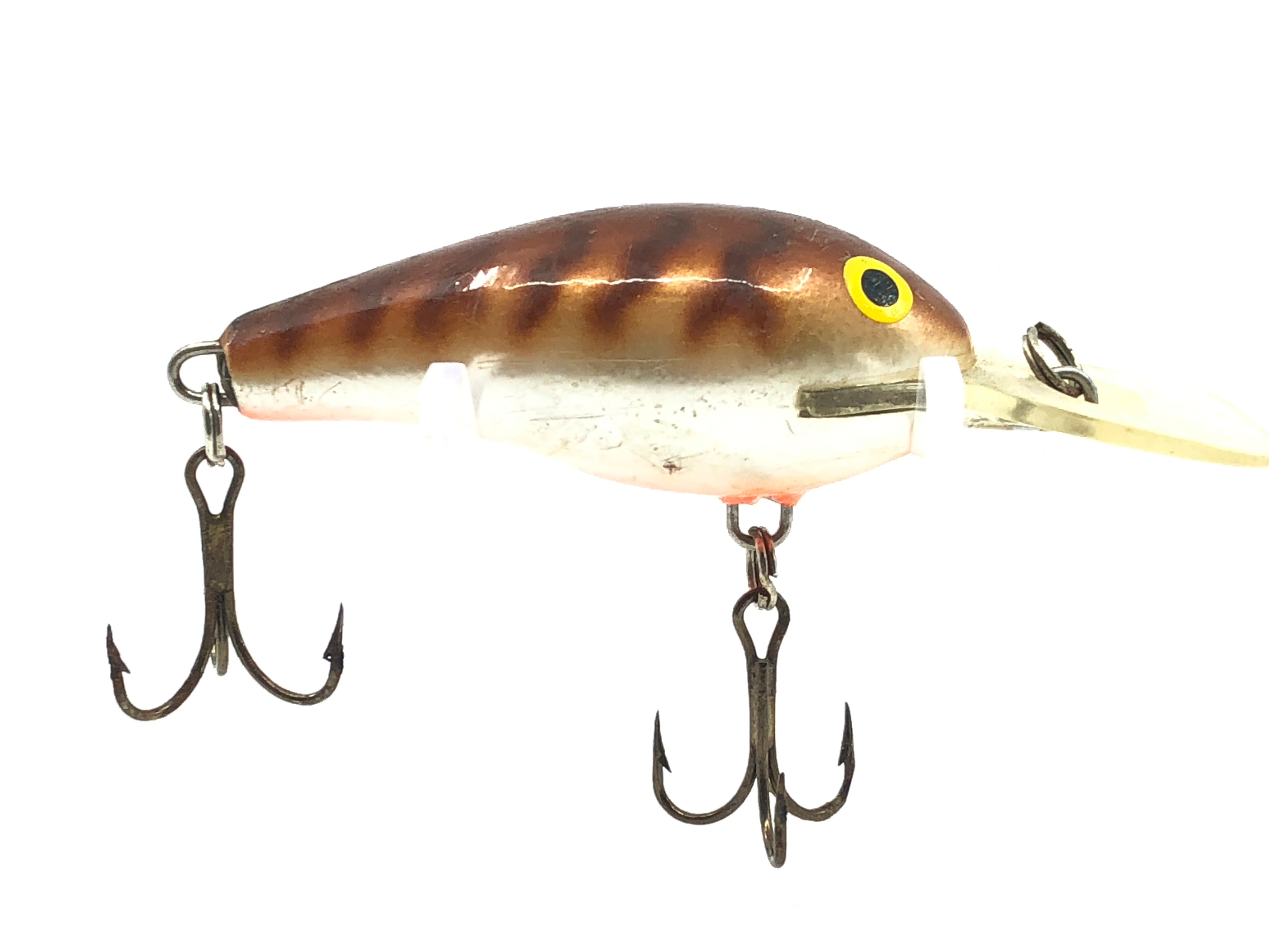 VINTAGE RAPALA FAT RAP FR-7 FISHING LURE BROWN CRAWDAD