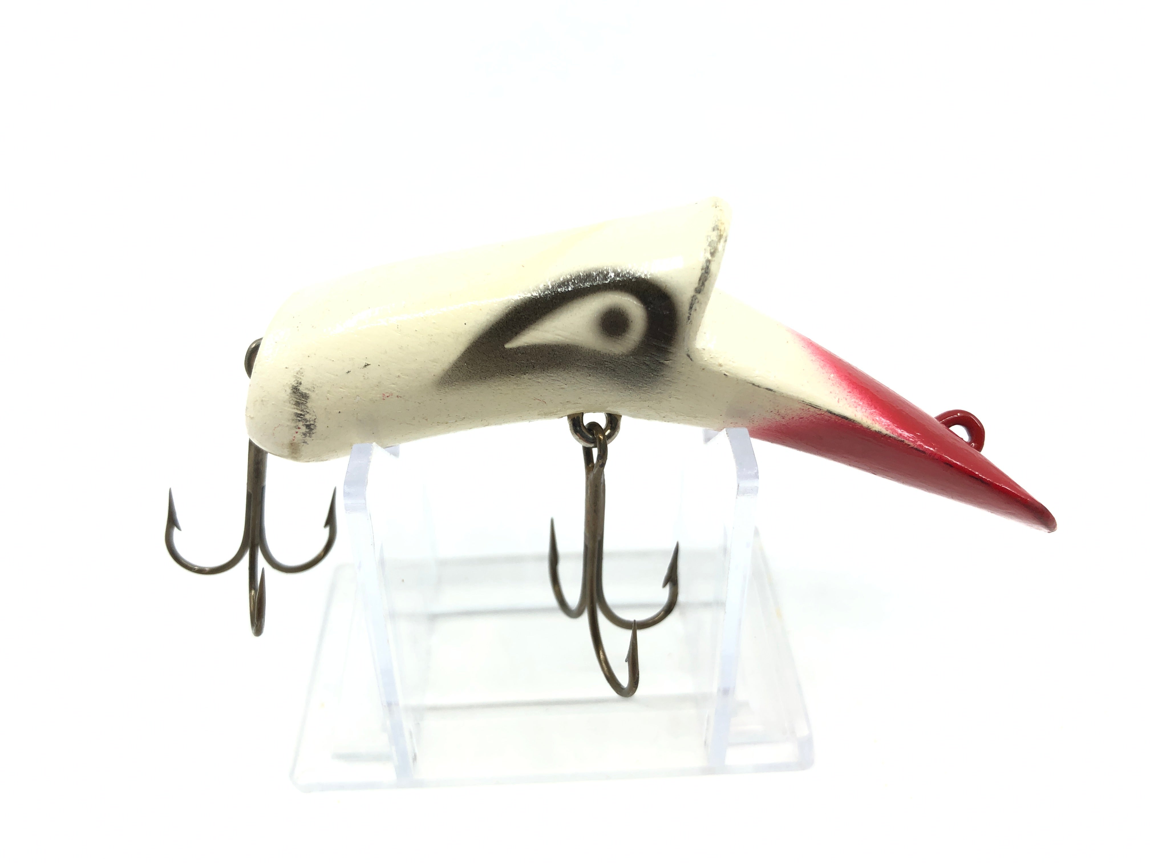 Kautzky Lazy Ike - 3 Red and White Wooden – My Bait Shop, LLC