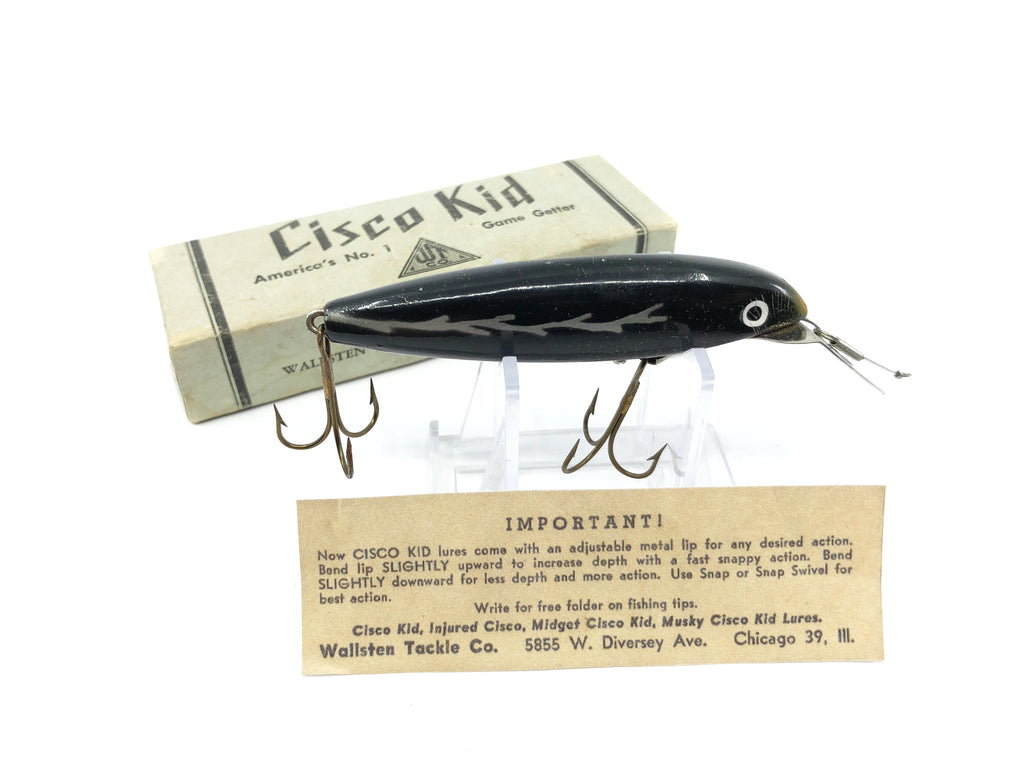 Wallsten Tackle Cisco Kid Black Lightning Branch Color with Box
