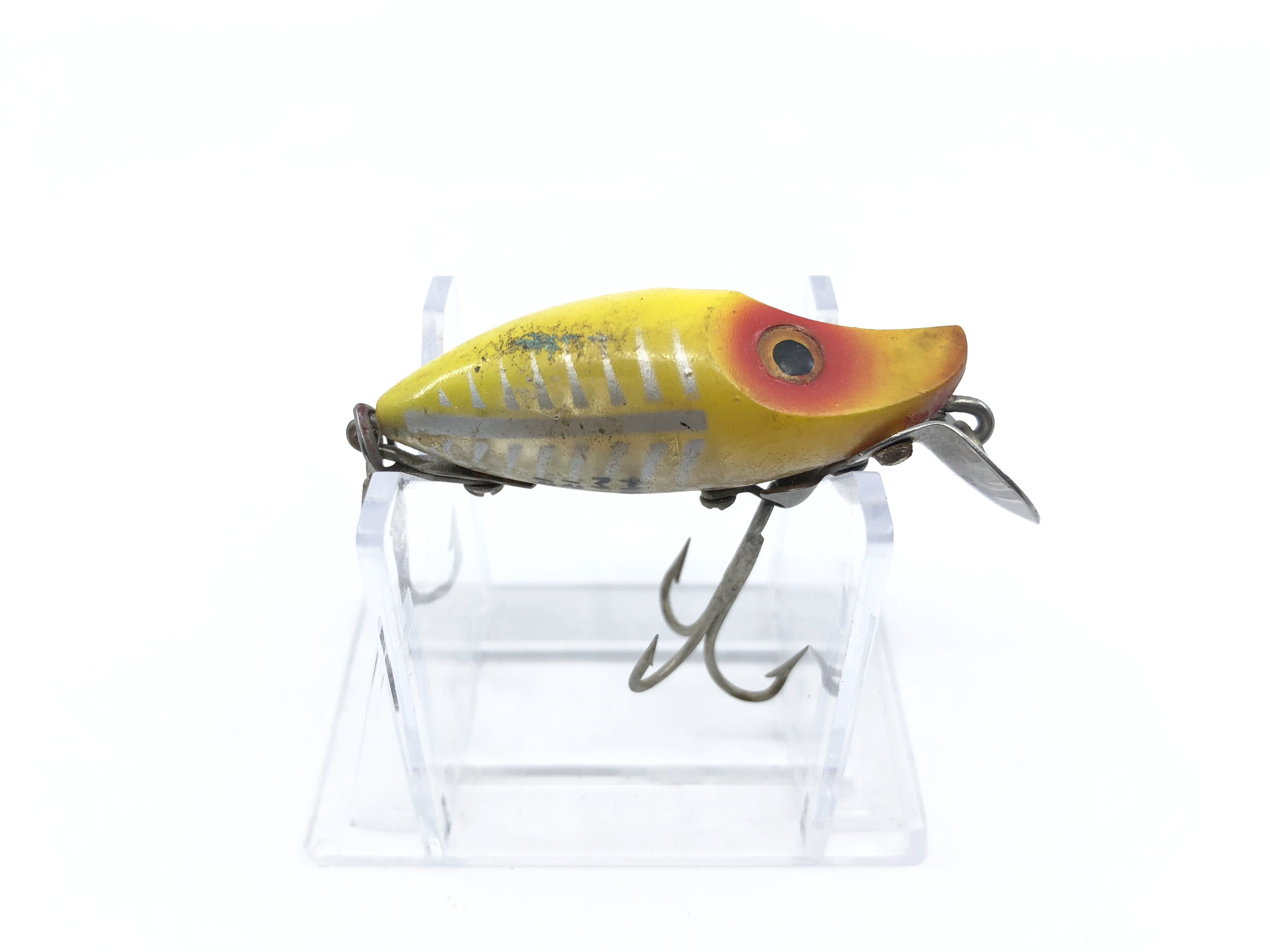 Heddon Midget River Runt Spook 9010 XRY Yellow Shore Minnow Color – My Bait  Shop, LLC