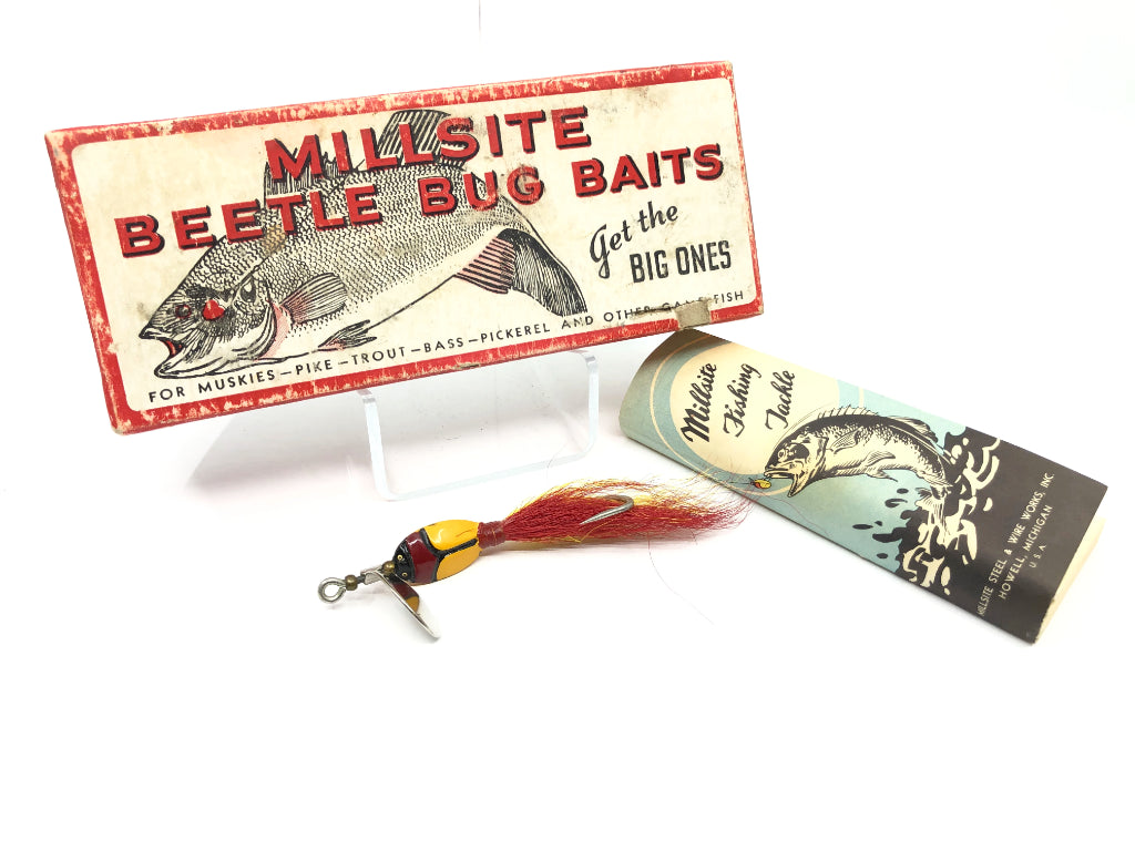 Millsite Beetle Bug Bait with Box and Extra Spinners – My Bait Shop, LLC