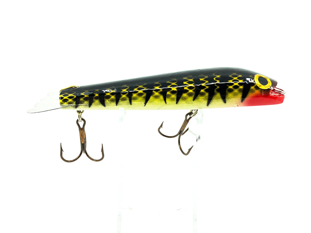 Bobbie 6 1/2" Jerk Bait, Bumble Bee Tiger Color