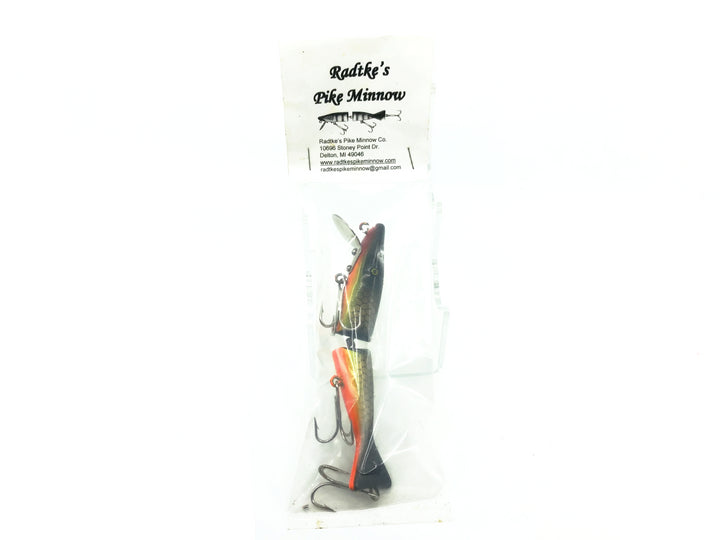 Radtke Pike Minnow, Crawdad Color on Card