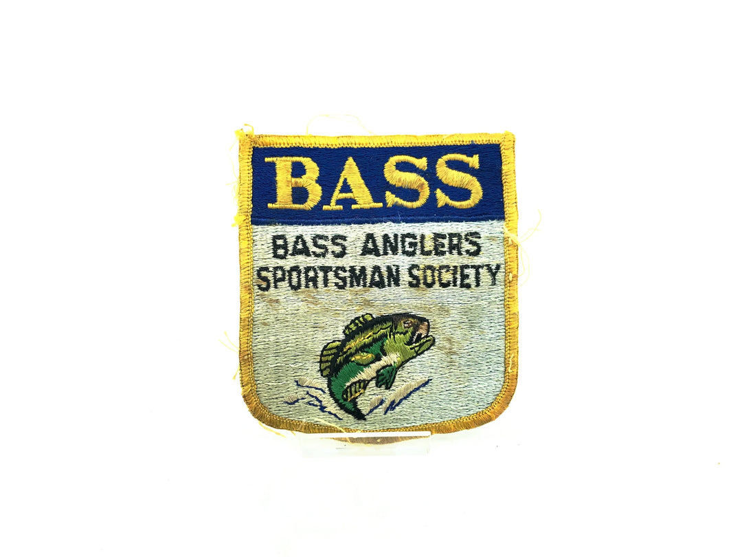 BASS Bass Angler Sportsman Society Vintage Fishing Patch