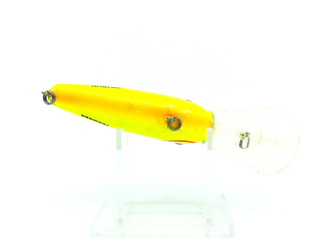 Bomber Fat Free Shad BD7F, Chartreuse Blue Color