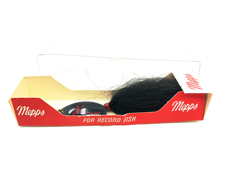 Mepps Musky Killer, Black Blade/Black Bucktail Color w/Box