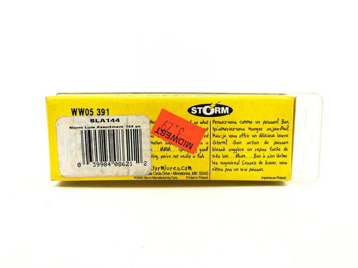 Storm Wiggle Wart WW05, #391 Gold Shiner Color in Box