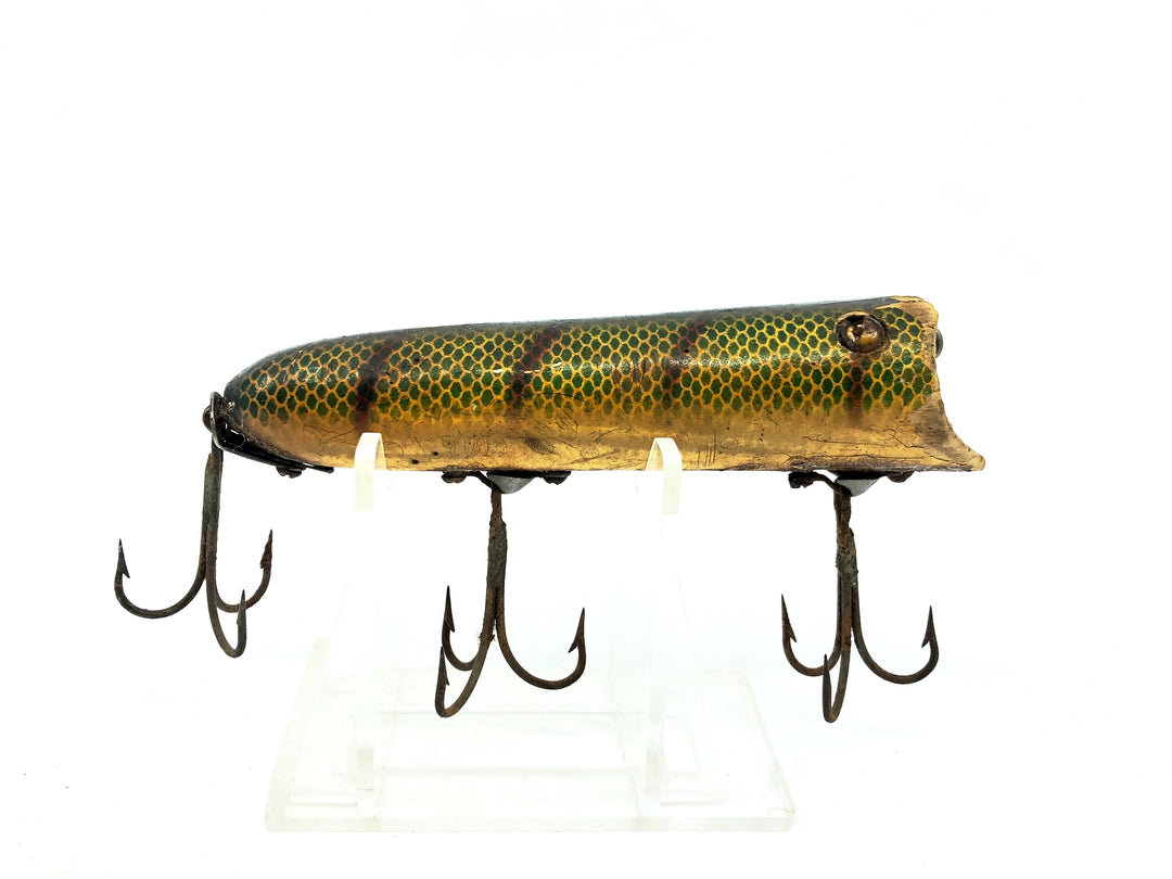 Wooden Heddon Lucky 13, L Perch Color