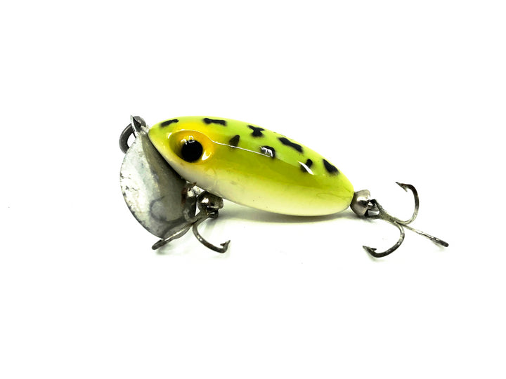 Arbogast Jitterbug 1/4oz, #6 Frog/White Belly Color