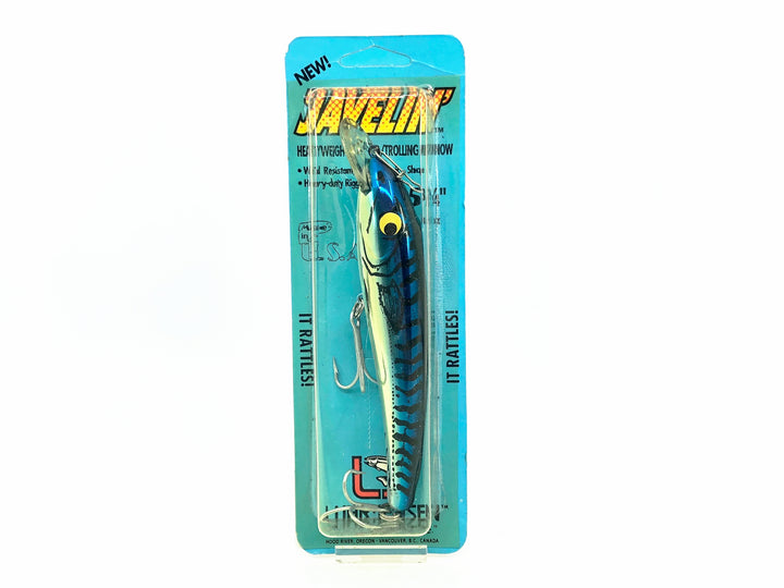 Luhr-Jensen Javelin, Metallic Blue Mackerel Color with Card