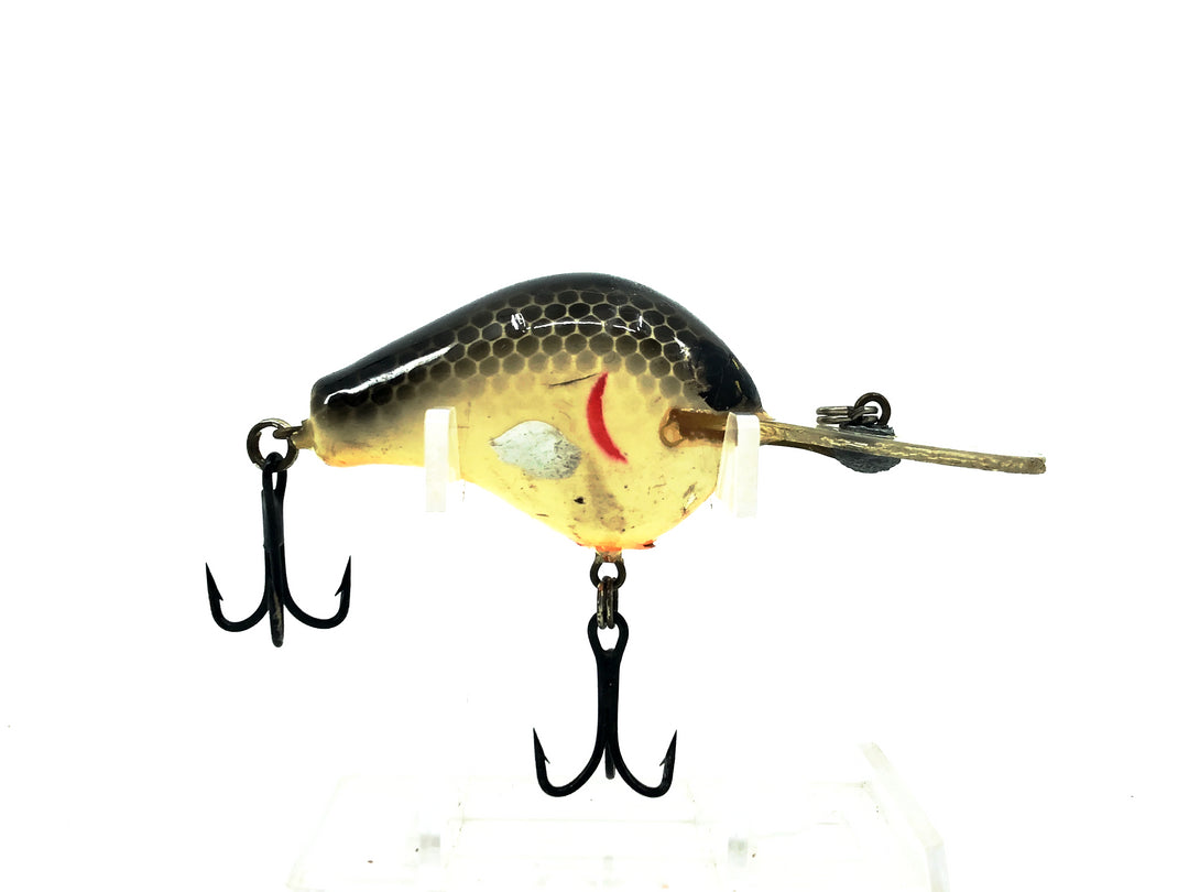 Bagley Diving B1 DB1-04, #04 Black on White Shad Color