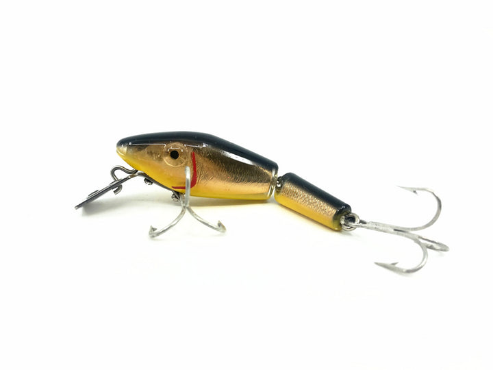 L & S Sinker Minnow, #23 Black Back/Yellow Belly/Gold Scale Color