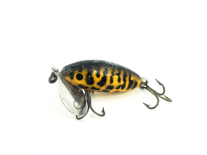 Arbogast Jitterbug 1/4oz, Yellow Coachdog Color