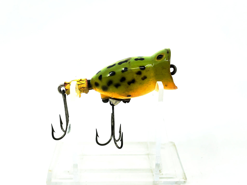 Arbogast Hula Popper, Frog Yellow Belly Color – My Bait Shop, Llc