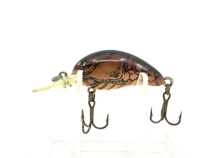 Bomber Model A 5A, XC4 Dark Brown Craw Orange Belly Color Screwtail Model