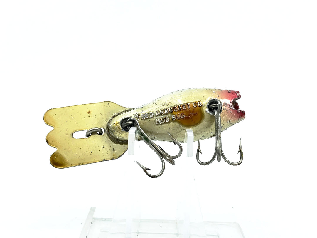 Arbogast Mud Bug, Silver/Black Back Color