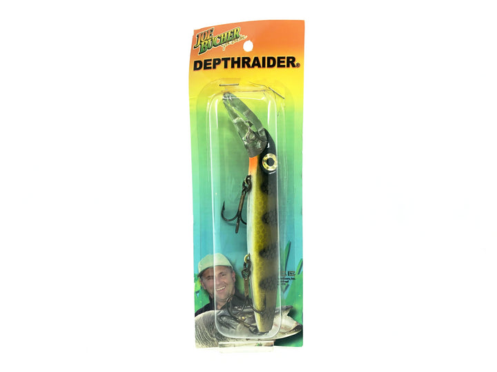 Joe Bucher Tackle Co. Buchertail Depth Raider 6", Perch Color New on Card