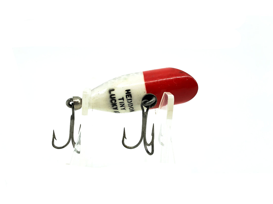 Heddon Tiny Lucky 13, PRH Shiner/Red Head Color